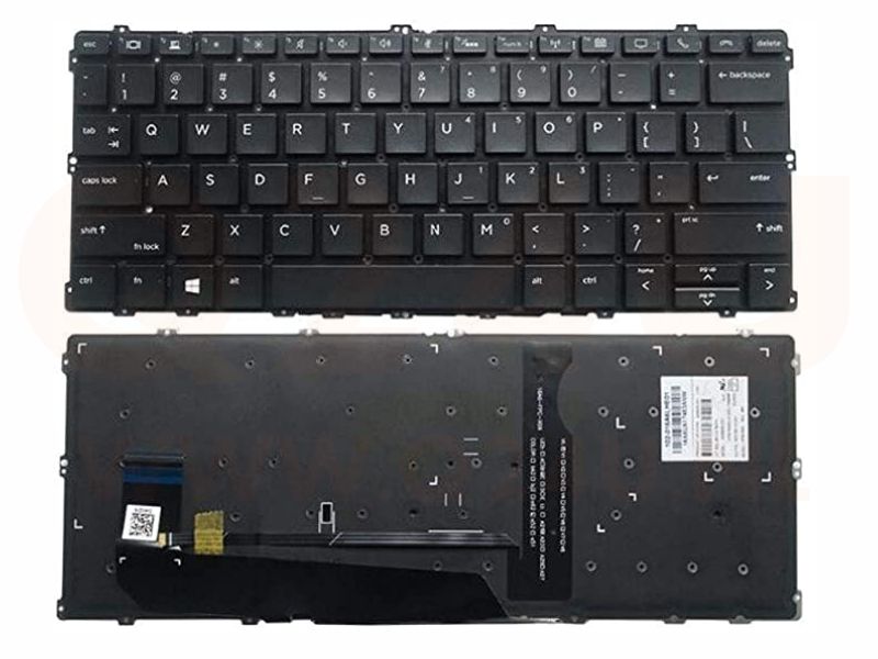 HP EliteBook X360 1030 G2 G3 G4 series laptop toetsenbord - 904507-001 - met licht
