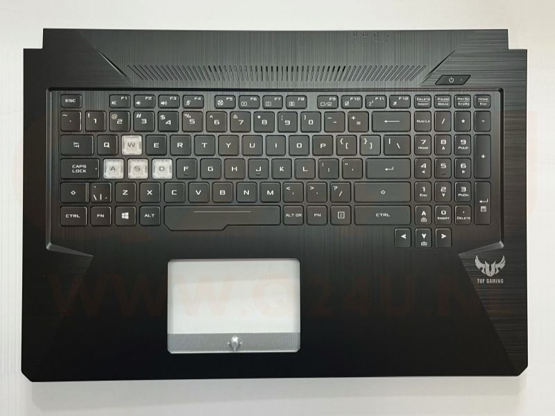 Asus Tuf Gaming FX705 series laptop toetsenbord - top case - 90NR00Z1-R32UI0 - met licht
