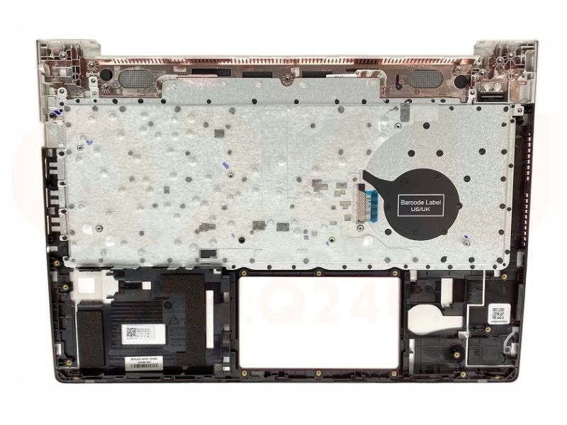 HP ProBook 445 445R 440 G6 US toetsenbord - top case - L44589-001 zilver