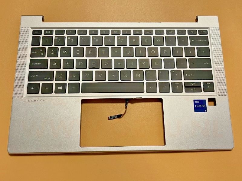 HP Probook 430 G8 - top case - US toetsenbord - zilver - zonder licht - M49527-001