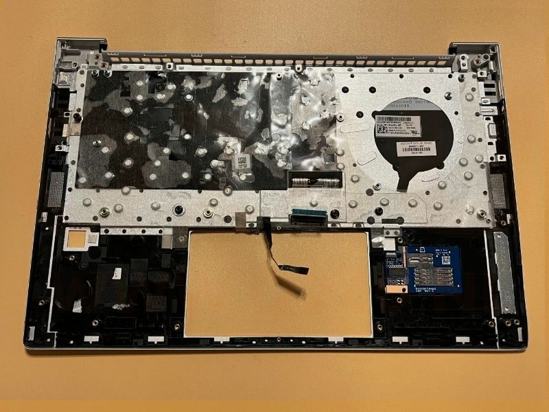 HP Probook 430 G8 - top case - US toetsenbord - zilver - met licht - M49527-001