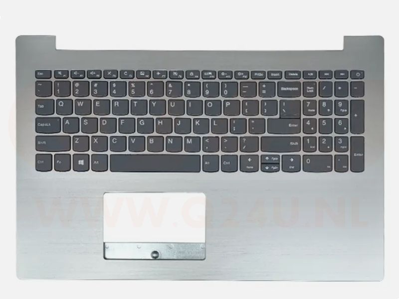 Lenovo Ideapad 320C-15IKB 330C-15IKB 330-15AST US keyboard - C shell - zilver - gebruikt