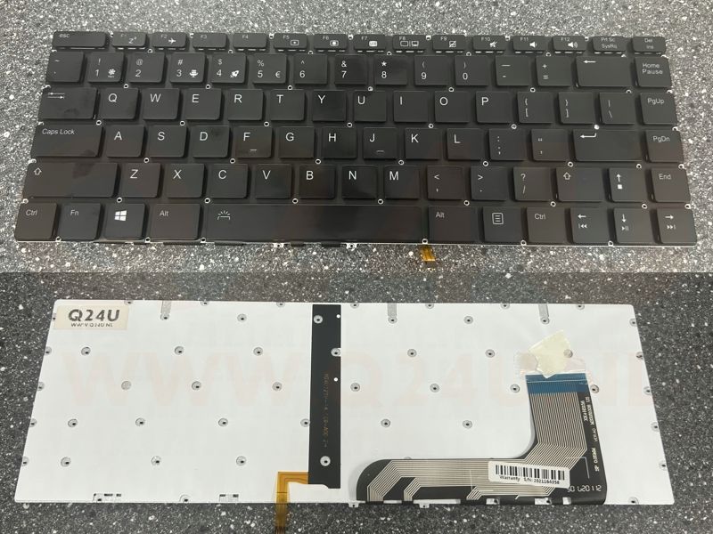 MEDION AKOYA P15648 MD63490 MD63510 US toetsenbord - met licht