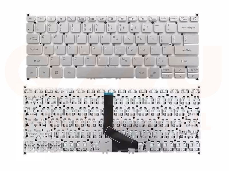 Acer Swift 3 SF314-42 swift 5 SF514-51 series US toetsenbord zilver - zonder licht