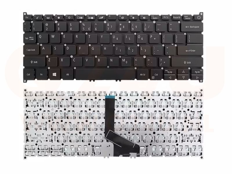 Acer Swift 3 SF314-42 swift 5 SF514-51 series US toetsenbord zwart - zonder licht