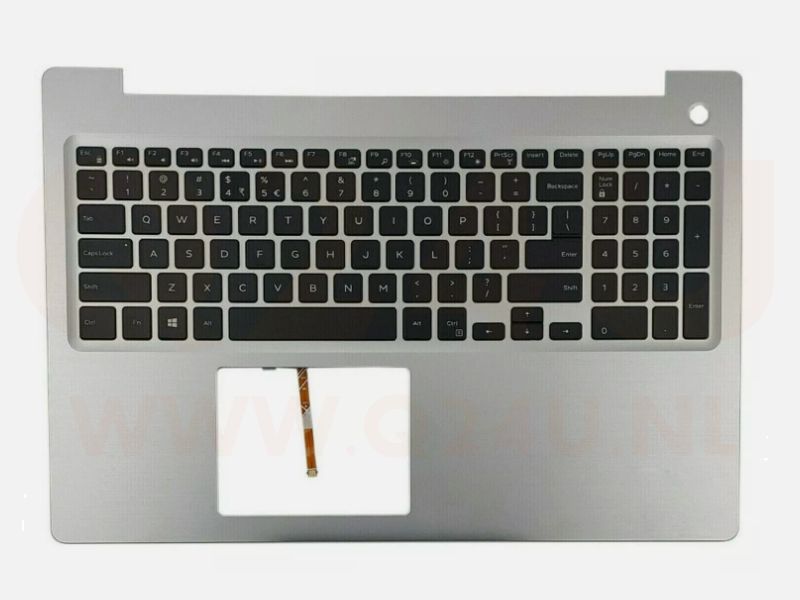 Dell Inspiron 5570 5575 top case US toetsenbord met licht - 0MR2KH