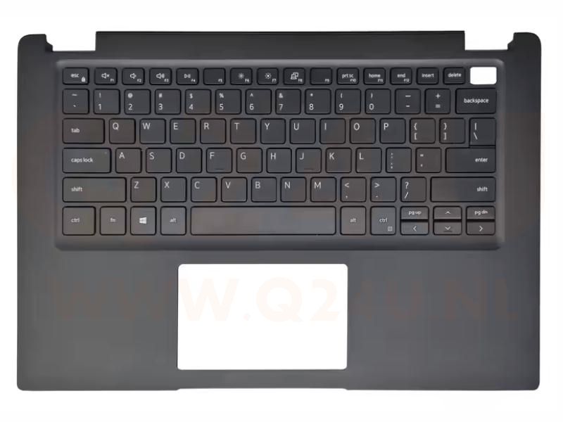 Dell Latitude 3410 E3410 US toetsenbord top case - 0MC2P - 33W76 - met lciht