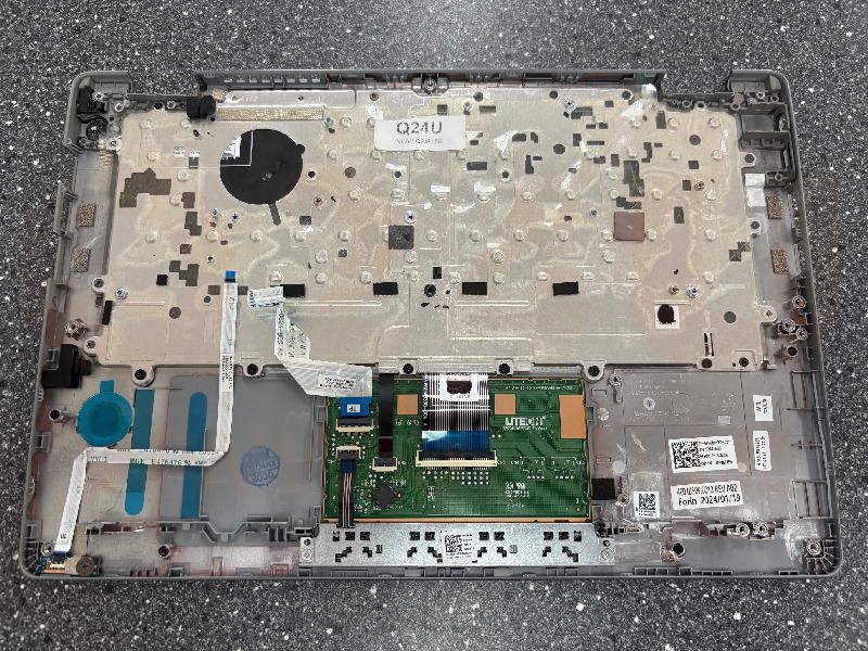 Dell Latitude 5310 top case met toetsenbord - licht en touchpad - zilver