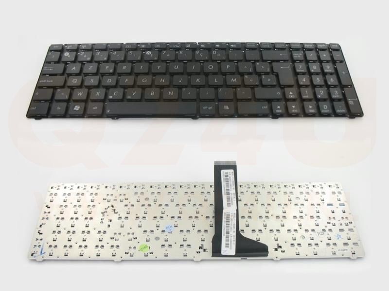 Asus U53 U53 U56 series laptop toetsenbord, BE AZERTY - zwart