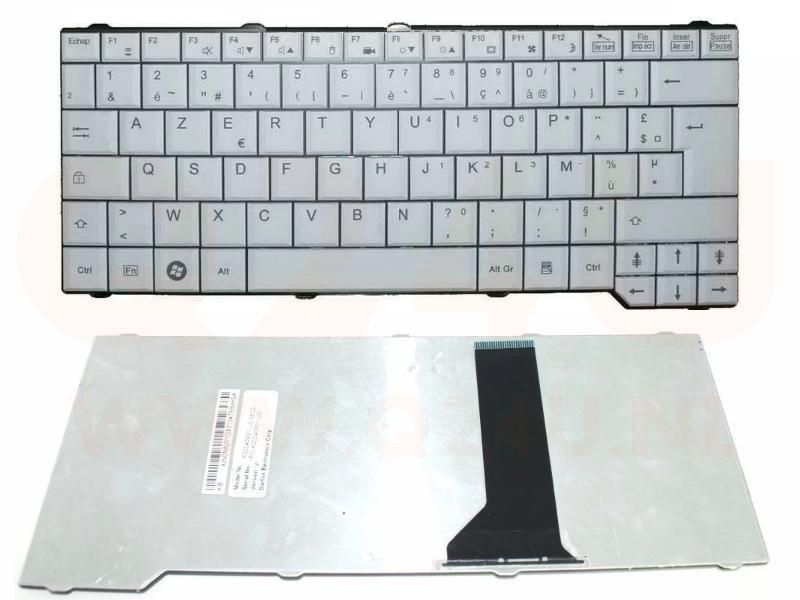 Fujitsu Amilo Li3710 P5710 Esprimo V6505 series laptop toetsenbord, BE AZERTY - wit