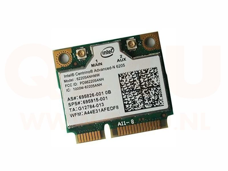 HP Intel 6205 62205anhmw 802.11a/b/g/n 2.4g/5.0ghz Mini Pci-e - 695914-001