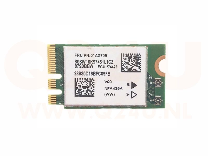 Lenovo WIFI + Bluetooth 4.1 Atheros QCNFA435 AC NGFF 802.11ac adapter - 01AX709