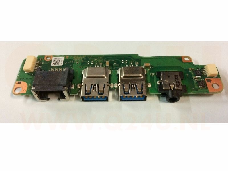 Toshiba Tecra Z40 Series Audio Jack, Ethernet, USB Board FAMXUS2 A3672A - gebruikt