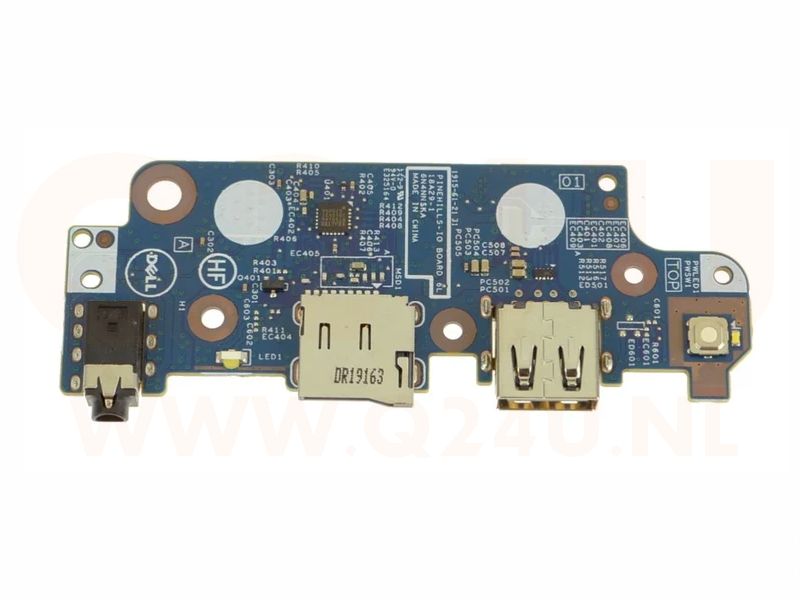 Dell Latitude 3300 3310 Audio Port USB SD Card Reader Power board - CN-0KR8F3