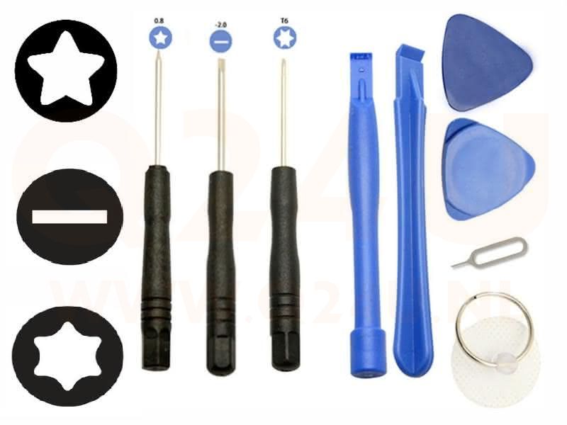 11 delige tablet – telefoon opening set