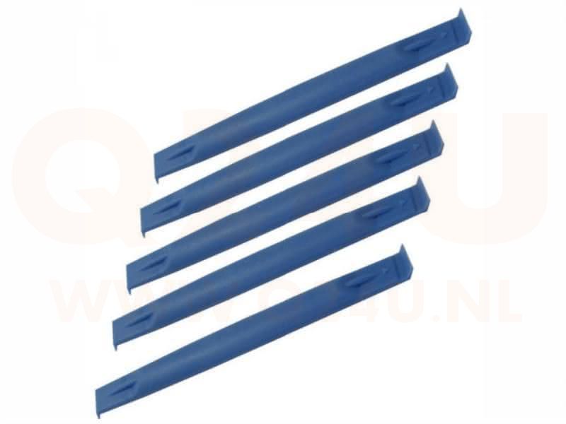 5x Plastic scherm opener