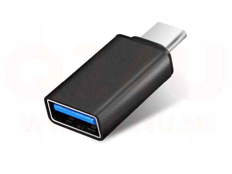 USB-C naar USB 3.0 adapter - zwart