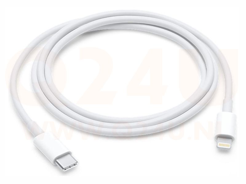 Apple USB-C - lightning kabel, 1 meter - wit