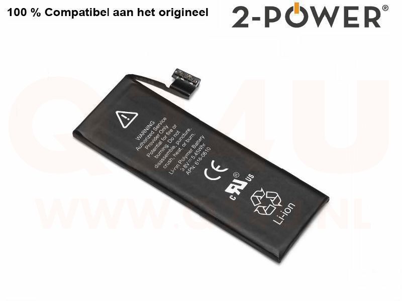 Smartphone accu voor Apple iPhone 5