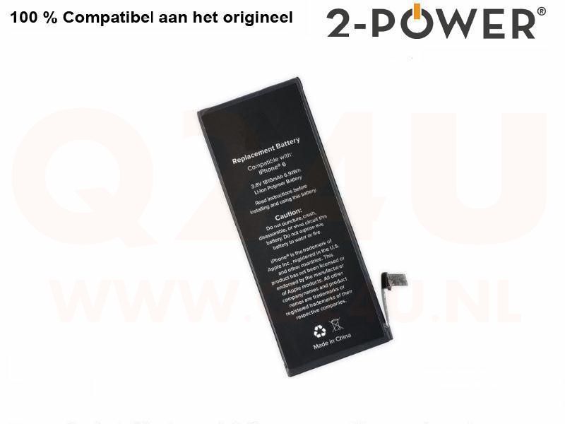 Smartphone accu voor Apple iPhone 6