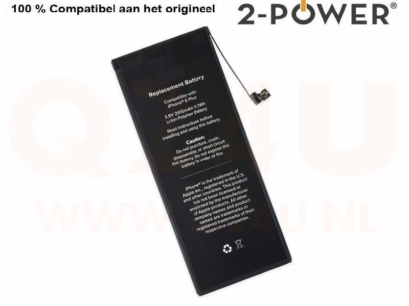 Smartphone accu voor Apple iPhone 6 plus