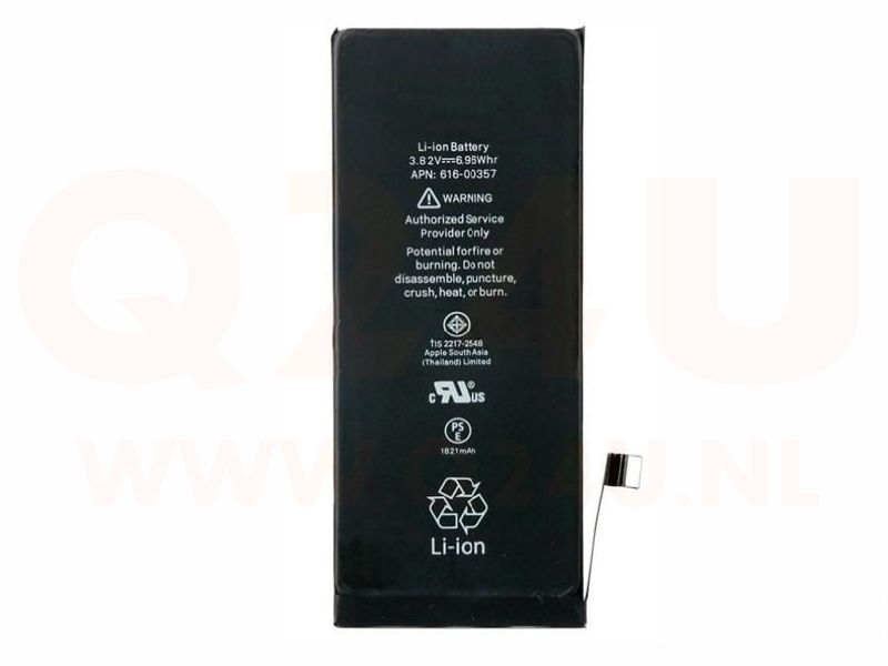 Smartphone accu voor Apple iPhone 8