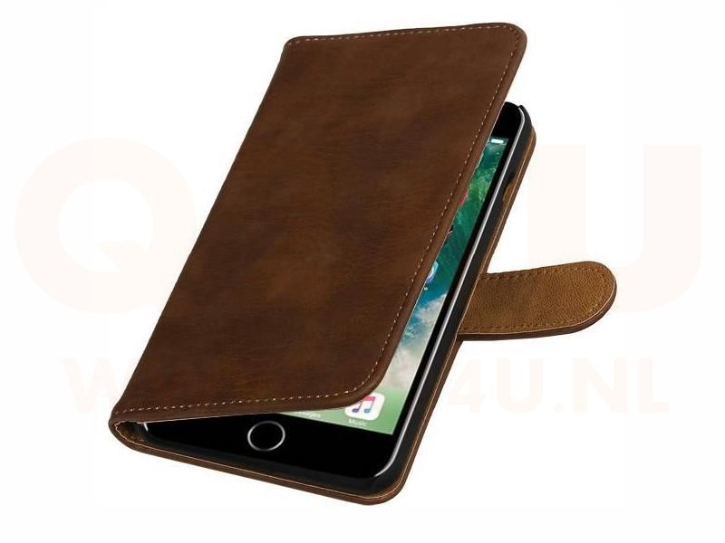 Bookstyle Hoes voor iPhone 7/8 Plus bruin
