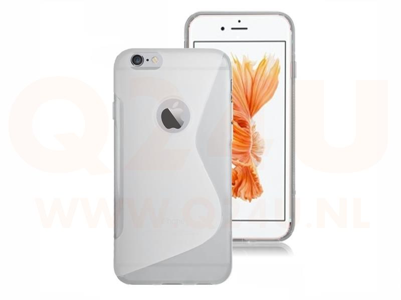 S Line Gel Silicone Case iPhone 7/8 transparant