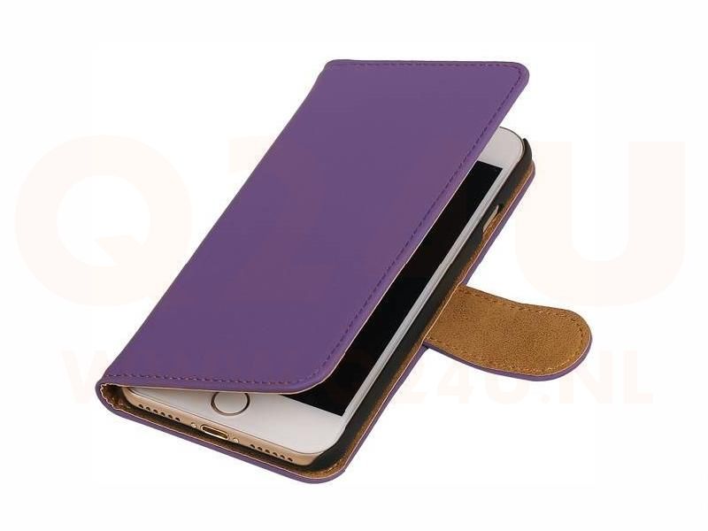 Bookstyle Hoes voor iPhone 7/8 paars