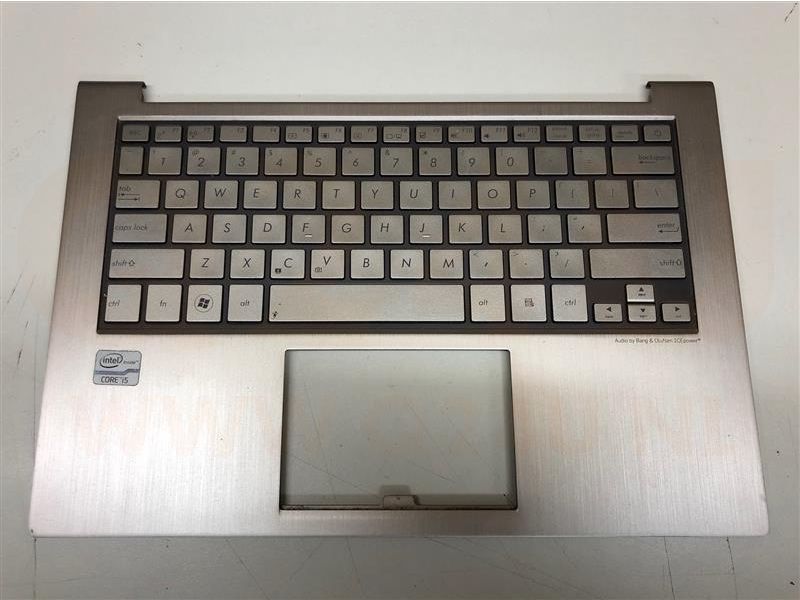 Asus UX31 ASUS UX31A ASUS UX31E ASUS UX31L ASUS UX31LA laptop top case, US - zilver