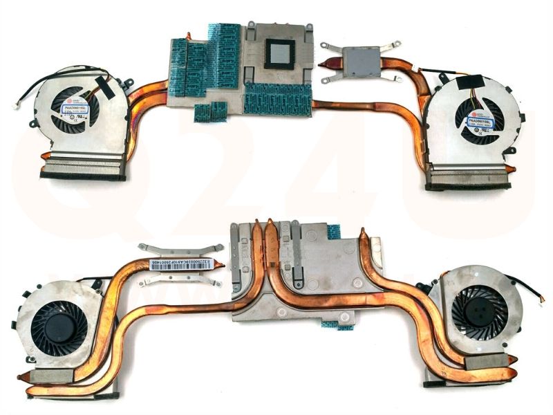 MSI GL62 heatsink en koelers N302, 5V 0.55A, 30x3Wx3P - 3 pin - Gebruikt