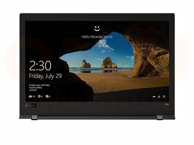 Lenovo ThinkPad E480 E485 E490 E495 scherm met behuizing en scharnieren - gebruikt