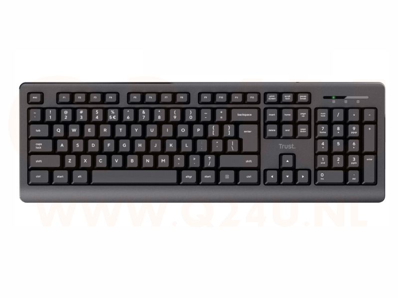 Trust TK-150 QWERTY US - USB toetsenbord