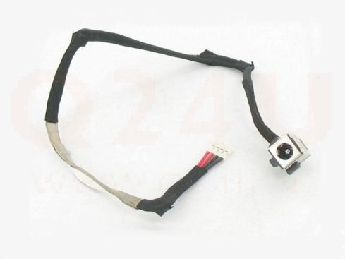 Toshiba DC Jack 5.5 x 2.5 mm, - met kabel