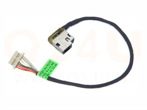 HP DC Jack 4.5 x 3.0 mm - 799749-T17 - 18 cm kabel