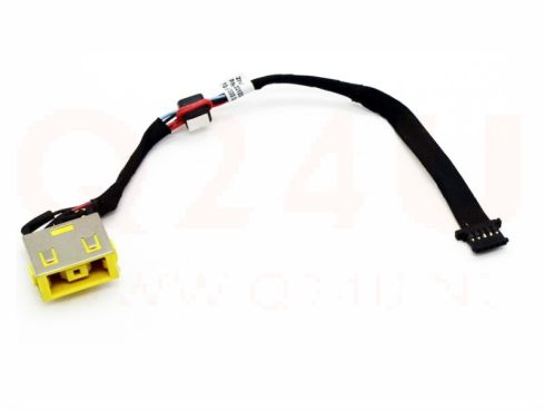 Lenovo Yoga 2 Yoga 2-13 DC Jack Rechthoek (geel) - DC30100Q500 - 5 pin