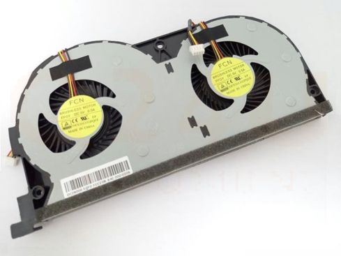 Lenovo Ideapad Y50-70 series dual CPU koeler - DC28000H4S0 - 2x 4 pin