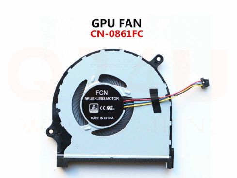 Dell Inspiron 15-7590 7590 7591 - GPU koeler - DFS5K22115371D FM69 - 4 pin