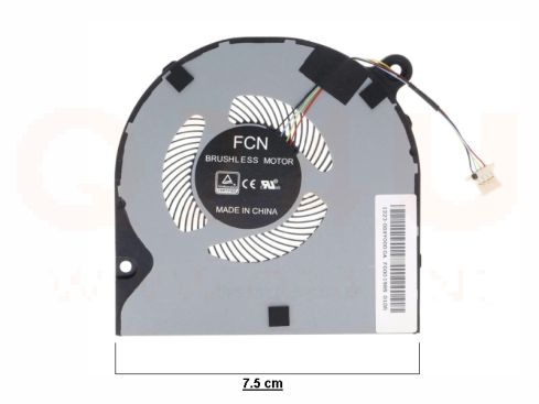 Acer Swift 3 SF315-52G SF315-52 SF315-51G SF315-51 SF315-41 CPU koeler - DFS561405PL0T - 4 pin (75 mm)