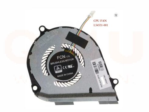 HP Envy X360 15-DS 15-DR 15M-DR 15M-DS CPU koeler - L53541-001 - 4 pin