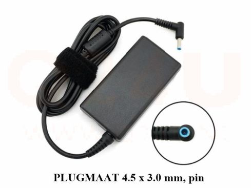 Q24U - OEM, HP laptop oplader 19.5v, 2.31a - 4.5 x 3.0 met pin