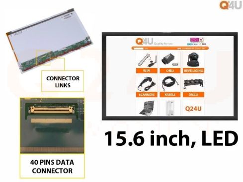 Scherm 15.6 inch, 1920 x 1080, B156HW01 V.7 - Mat
