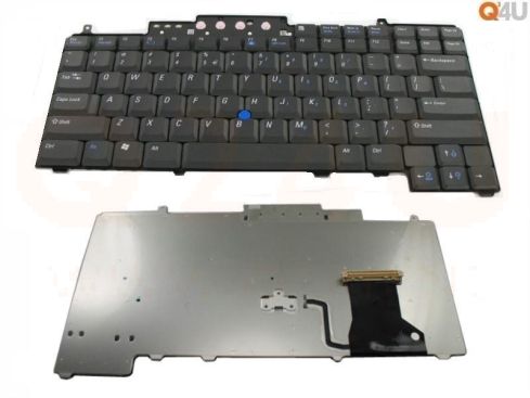 Dell Latitude D620 D630 D820 D830 D531 laptop toetsenbord, US - zwart