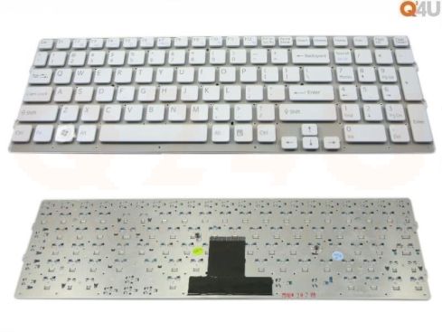 Sony vaio VPC-EB series laptop toetsenbord, US - wit