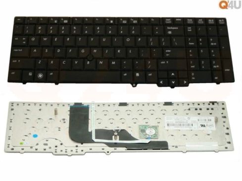 HP ProBook 6550b 6540b 6545b series laptop toetsenbord, US - zwart - met pointer