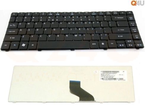 Acer Aspire 3810T 4810T series laptop toetsenbord, US - zwart