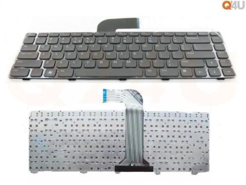 Dell Inspiron 14R M4040 M5040 Vostro 3350 series laptop toetsenbord, US - zwart - zonder licht