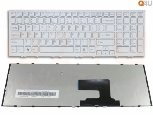 Sonu Vaio VPC-EH series laptop toetsenbord, US - wit