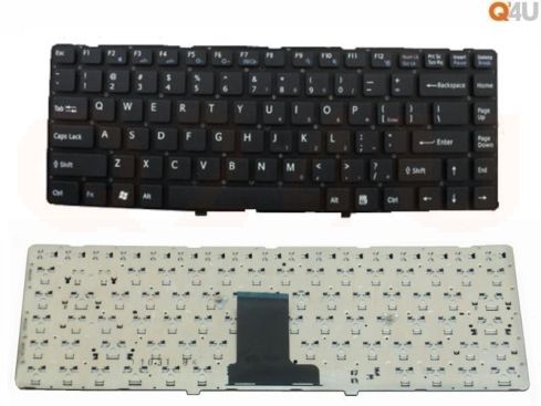 Sony Vaio VPC-EA series laptop toetsenbord, US - zwart