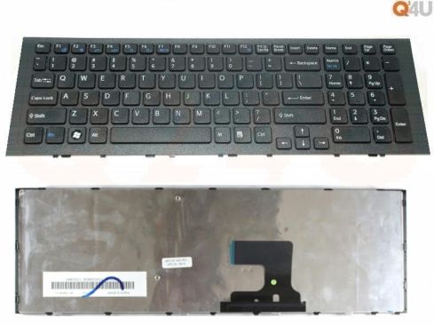 Sony Vaio VPC-EJ series laptop toetsenbord, US - zwart